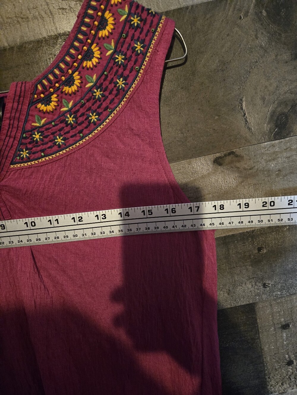 Anthropologie Akemi and Kin embroidered tank top - Picture 7 of 7